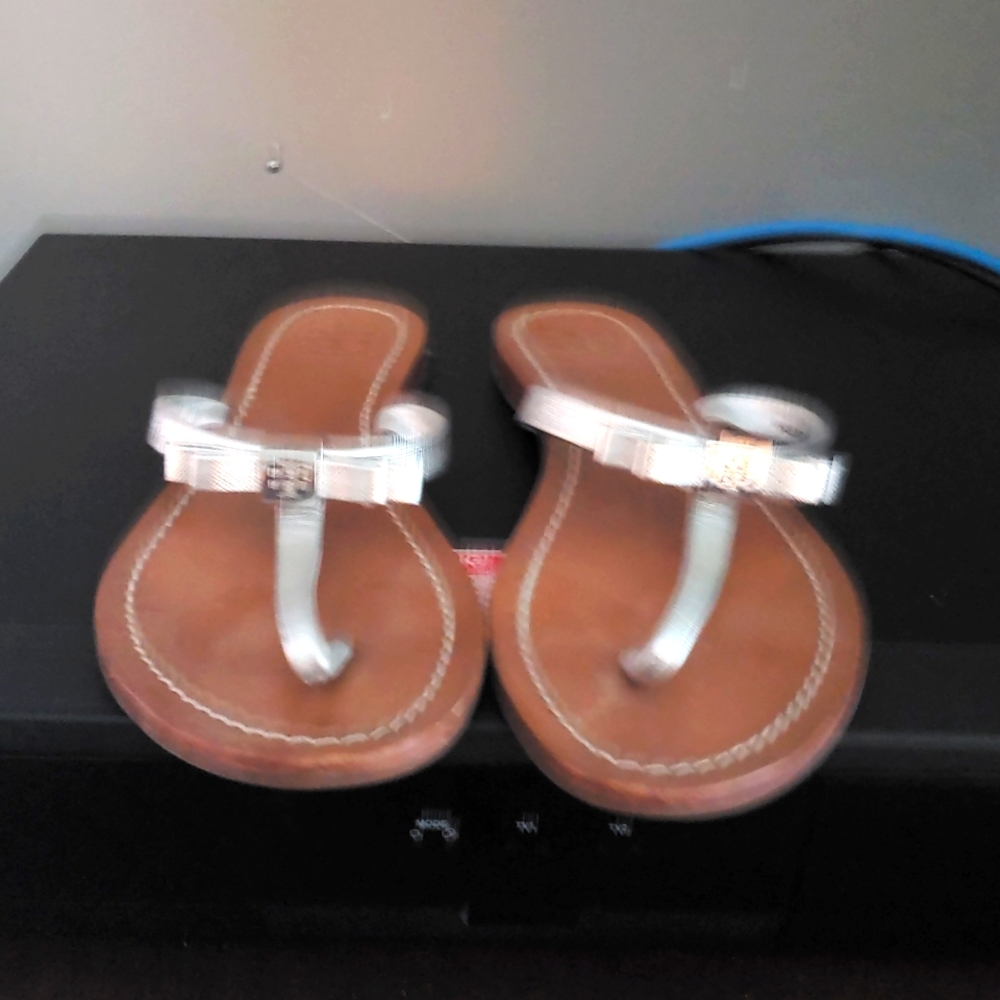 TORY Burch silver sandals